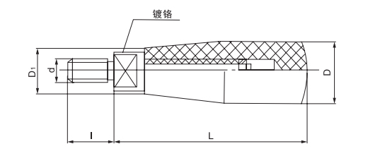 轉(zhuǎn)動手柄HY-8310結(jié)構(gòu)圖